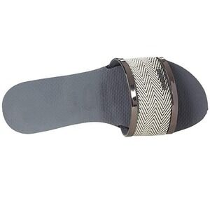 Havaianas Slides Steel Gray 9/10 Comfort Beach Sandals | New With Tags